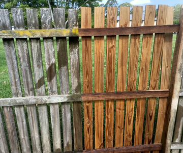 Brisbane Exterior Clean fence wash