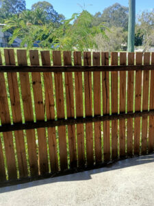 Brisbane Exterior Clean fence wash